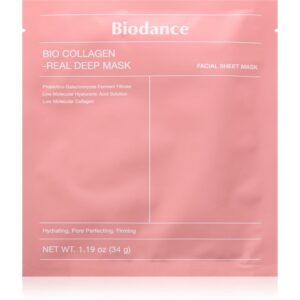 Biodance Bio-Collagen Real Deep Mask mască intensă cu hidrogel hidrateaza pielea si inchide porii 34 g-Țena