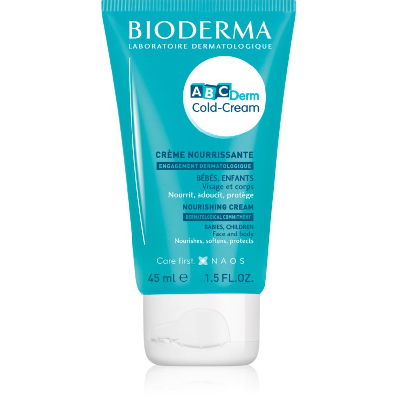 Bioderma ABC Derm Cold-Cream Cremă nutritivă pentru față și corp pentru nou-nascuti si copii 45 ml-ro