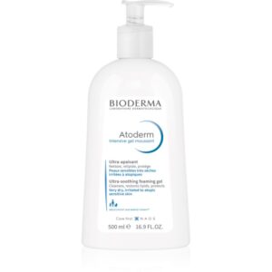 Bioderma Atoderm Intensive Gel Moussant gel spumant hranitor pentru piele foarte sensibila sau cu dermatita atopica 500 ml-ro