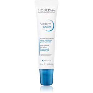 Bioderma Atoderm Lip Balm balsam regenerator pentru buze uscate 15 ml-ro