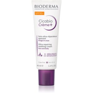 Bioderma Cicabio Créme+ SPF 50+ crema de fata SPF 50+ 40 ml-Țena