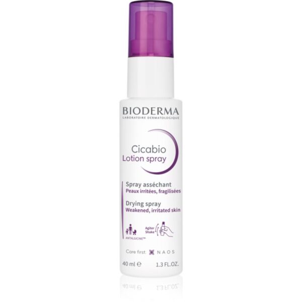Bioderma Cicabio Lotion Spray Spray de uscare și calmare pentru piele iritata 40 ml-ro