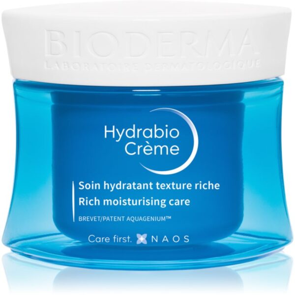 Bioderma Hydrabio Crème produs hrănitor pentru ten uscat sensibil si foarte uscat 50 ml-ro