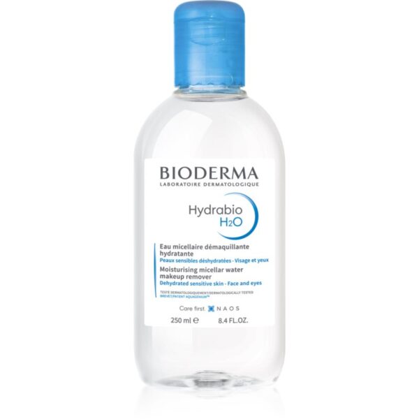 Bioderma Hydrabio H2O apa pentru curatare cu particule micele pentru piele deshidratata 250 ml-ro