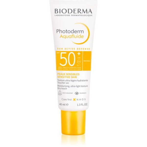 Bioderma Photoderm Aquafluid crema protectoare pentru fata SPF 50+ 40 ml-Țena