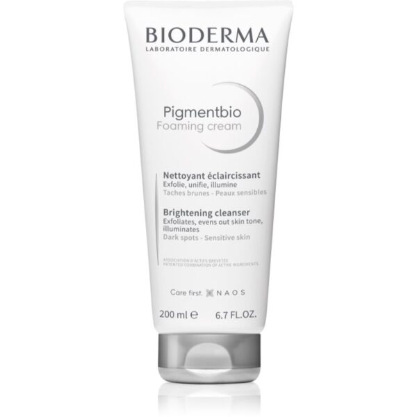 Bioderma Pigmentbio Foaming Cream spuma cremoasa pentru o curatare profunda cu efect de albire 200 ml-ro