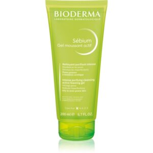 Bioderma Sébium Gel Moussant Actif gel intens pentru curatare pentru ten gras si problematic 200 ml-Țena