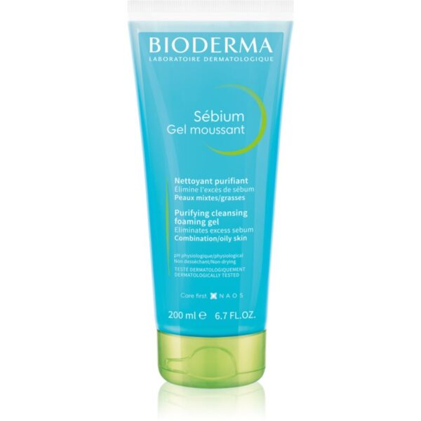 Bioderma Sébium Gel Moussant gel de curățare pentru ten gras și mixt 200 ml-ro