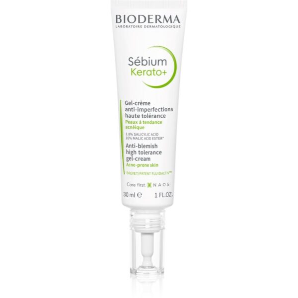 Bioderma Sébium Kerato+ crema gel impotriva imperfectiunilor pielii cauzate de acnee 30 ml-ro