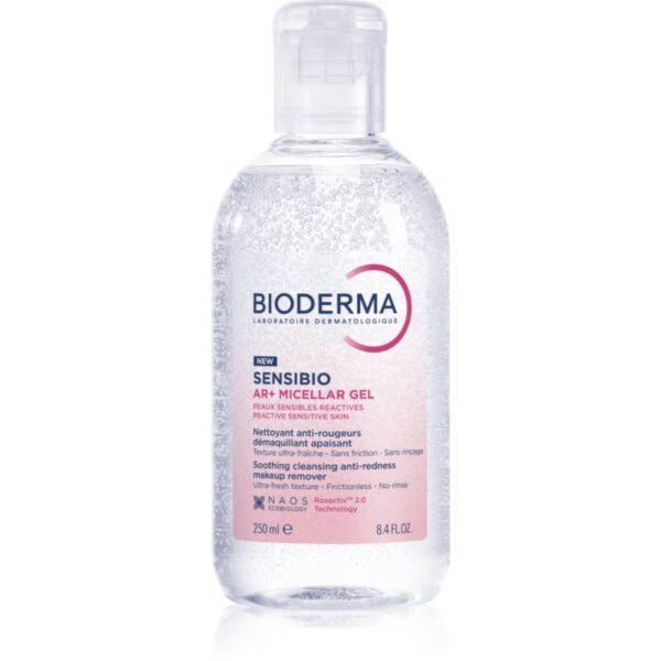 Bioderma Sensibio AR+ gel micelar de curățare pentru piele sensibila cu tendinte de inrosire 250 ml-Țena