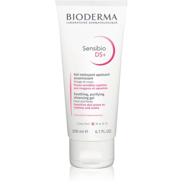Bioderma Sensibio DS+ Gel Moussant gel de curățare pentru piele sensibilă 200 ml-Țena