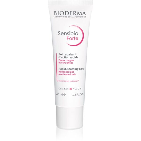 Bioderma Sensibio Forte crema calmanta si hidratanta pentru piele sensibila cu tendinte de inrosire 40 ml-ro