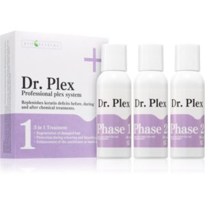 Bioélixire Dr. Plex tratament regenerator pentru par deteriorat 3x50 ml-Țena