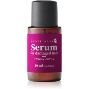 Bioélixire Serum For Damaged Hair ser fara clatire pentru păr uscat și deteriorat cu filtru UV 20 ml-ro