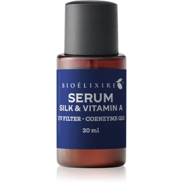 Bioélixire Serum Silk & Vitamin A ser nutritiv cu efect de regenerare cu filtru UV 20 ml-ro