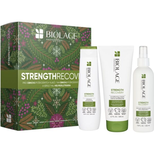 Biolage Strength Recovery set cadou pentru par deteriorat-ro