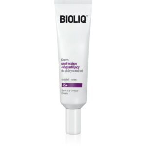 Bioliq 45+ Crema fermitate pentru riduri adanci din jurul ochilor si a buzelor (Prunus Serrulata) 15 ml-Țena