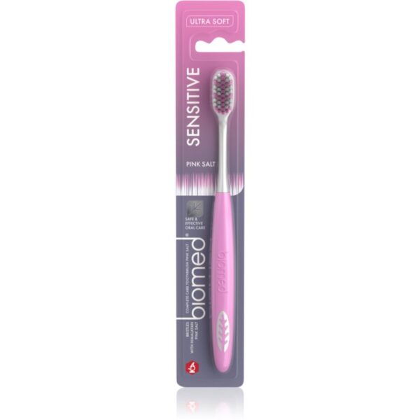 Biomed Pink Salt perie de dinti 1 buc-Țena