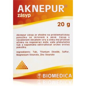 Biomedica Aknepur pudra pentru ten acneic 20 g-Țena