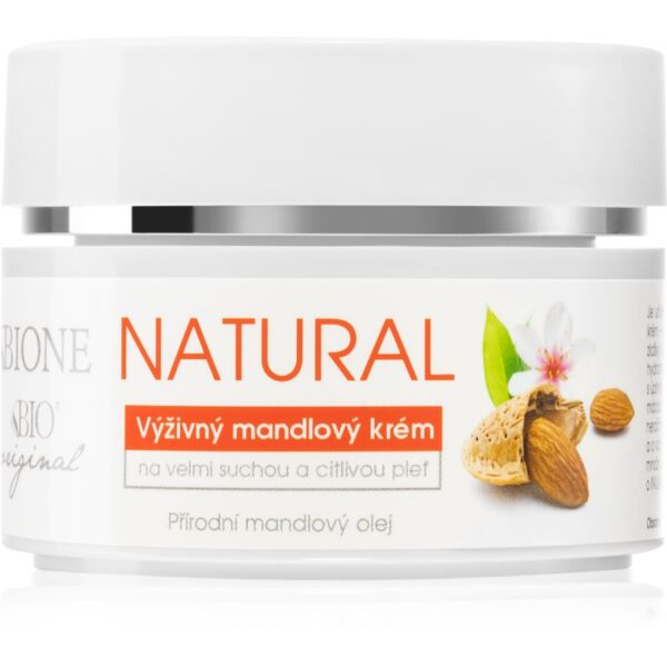 Bione Cosmetics Almonds crema extra nutritiva pentru piele foarte uscata si sensibila 51 ml-Țena