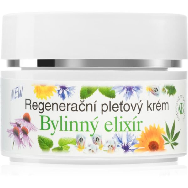 Bione Cosmetics Bylinný elixír crema de fata regeneratoare 51 ml-Țena