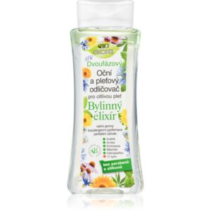 Bione Cosmetics Bylinný elixír emulsie demachianta in doua faze pentru ochi 255 ml-Țena