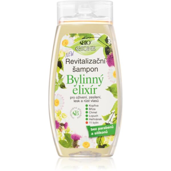 Bione Cosmetics Bylinný elixír sampon revitalizant 260 ml-Țena