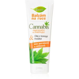 Bione Cosmetics Cannabis Balsam regenerator și hidratant pentru mâini 205 ml-Țena