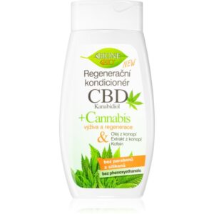 Bione Cosmetics Cannabis CBD balsam regenerator pentru păr 260 ml-Țena