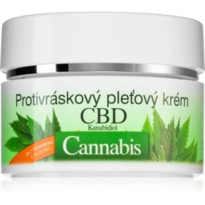Bione Cosmetics Cannabis CBD cremă antirid cu efect de regenerare cu CBD 51 ml-Țena