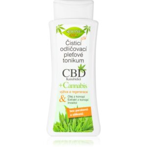 Bione Cosmetics Cannabis CBD demachiant facial și tonic facial cu CBD 255 ml-Țena