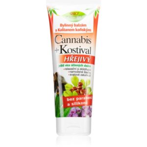 Bione Cosmetics Cannabis Kostival Gel încălzire pentru relaxarea mușchilor și articulațiilor 200 ml-Țena