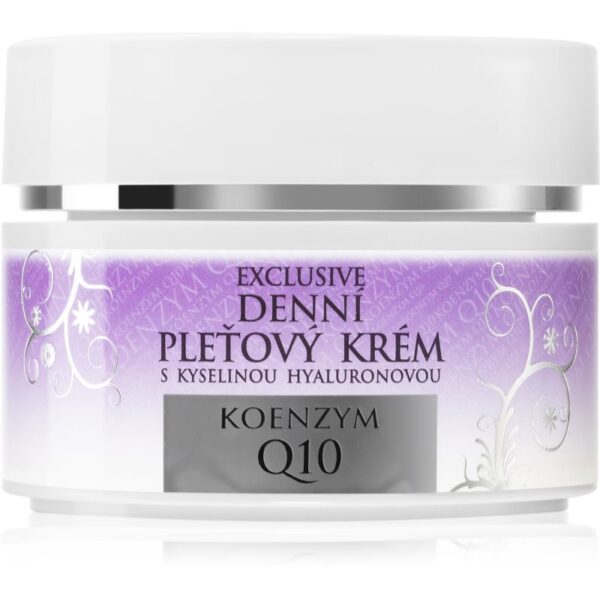 Bione Cosmetics Exclusive Q10 cremă pentru față cu acid hialuronic 51 ml-Țena