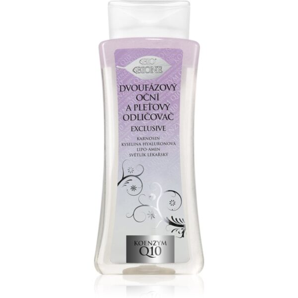 Bione Cosmetics Exclusive Q10 demachiant in doua faze pentru ochi 255 ml-Țena