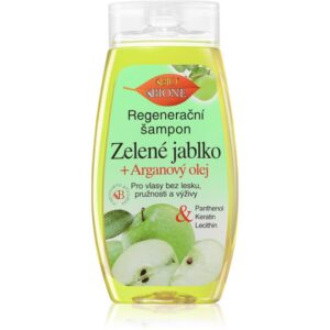 Bione Cosmetics Green Apple + Argan Oil sampon pentru regenerare 260 ml-Țena