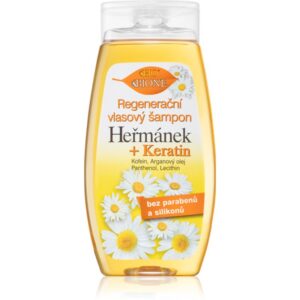 Bione Cosmetics Heřmánek sampon pentru regenerare pentru păr 260 ml-Țena