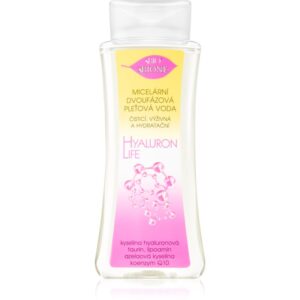 Bione Cosmetics Hyaluron Life apa micelara 2 in 1 cu efect de hidratare 255 ml-ro