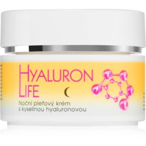 Bione Cosmetics Hyaluron Life crema de noapte pentru fata cu acid hialuronic 51 ml-ro