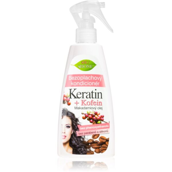 Bione Cosmetics Keratin + Kofein balsam (nu necesita clatire) Spray 260 ml-ro