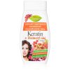 Bione Cosmetics Keratin + Ricinový olej balsam de regenerare pentru părul uscat și deteriorat 260 ml-ro