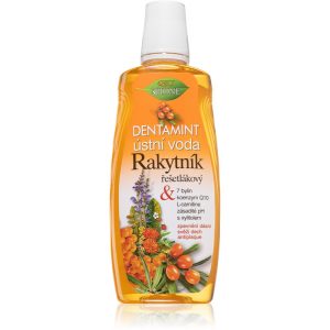 Bione Cosmetics Rakytník Apa de gura impotriva placii dentare si a gingivitei. 500 ml-Țena