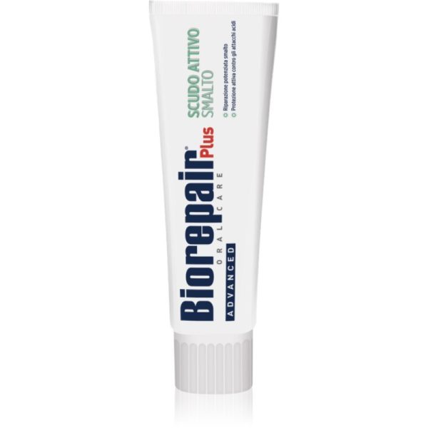Biorepair Plus Advanced Active Shield pastă de dinți protejarea smaltului dental 75 ml-ro