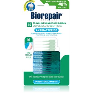 Biorepair Rubber Picks Regular scobitoare Green - Regular 40 buc-ro