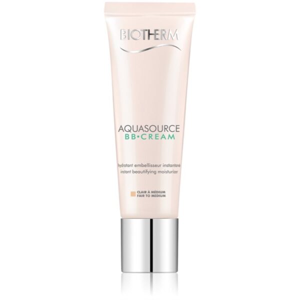 Biotherm Aquasource BB Cream crema hidratanta BB culoare Fair to Medium SPF 15 30 ml-Țena
