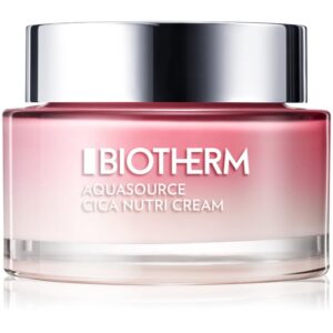 Biotherm Aquasource Cica Nutri Cream produs hrănitor pentru ten uscat sensibil si foarte uscat 75 ml-ro