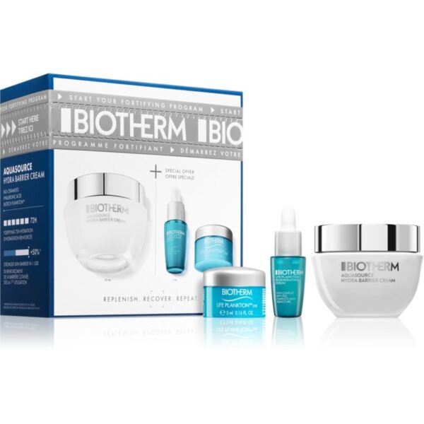Biotherm Aquasource Hydra Barrier Cream set cadou pentru femei-ro