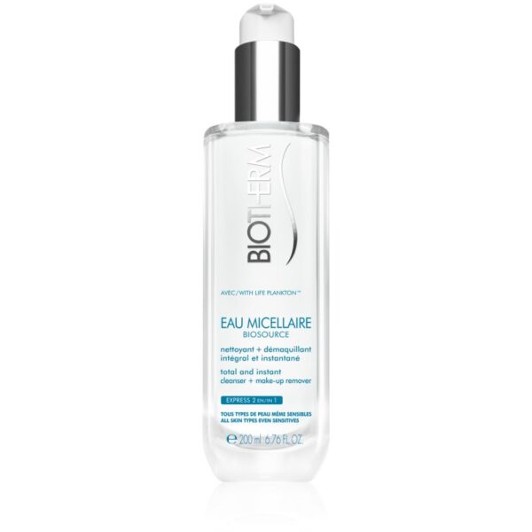 Biotherm Biosource Eau Micellaire apa pentru  curatare cu particule micele pentru toate tipurile de ten