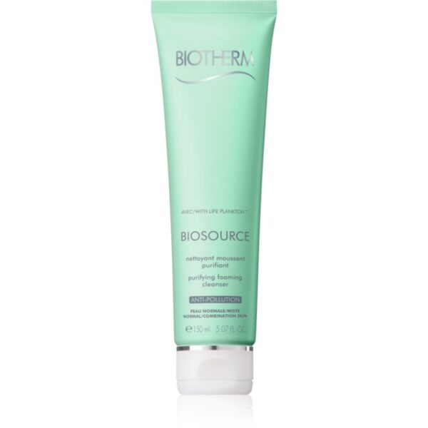 Biotherm Biosource spuma de curatat pentru piele normală și mixtă 150 ml-Țena