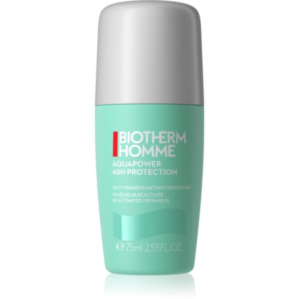 Biotherm Homme Aquapower 48H Protection antiperspirant cu efect racoritor 75 ml-ro