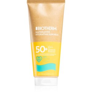 Biotherm Waterlover Hydrating Sun Milk SPF50+ lotiune pentru bronzat SPF 50+ 200 ml-Țena